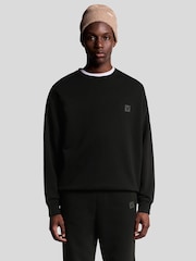 Lyle & Scott Black Loungewear Crew Neck Pullover Jumper - Image 1 of 5