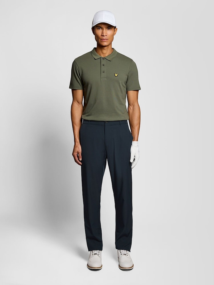 Lyle & Scott Blue Golf Chino Trousers - Image 1 of 6
