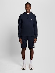 Lyle & Scott Blue Fly Fleece Hoodie - Image 2 of 5
