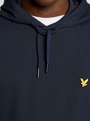 Lyle & Scott Blue Fly Fleece Hoodie - Image 3 of 5