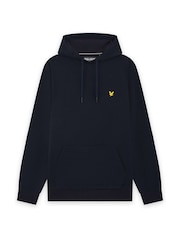 Lyle & Scott Blue Fly Fleece Hoodie - Image 5 of 5