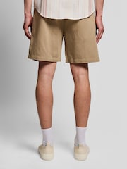 Lyle & Scott Brown Linen Shorts - Image 4 of 5