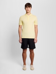 Lyle & Scott Yellow Superfine Polo Shirt - Image 2 of 6