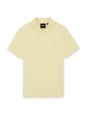 Lyle & Scott Yellow Superfine Polo Shirt - Image 5 of 6