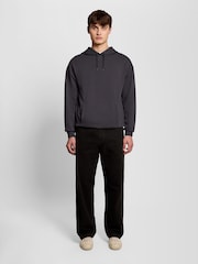 Lyle & Scott קפוצ'ון מבד אינטרלוק בגזרה נינוחה - תמונה 1 מתוך 6