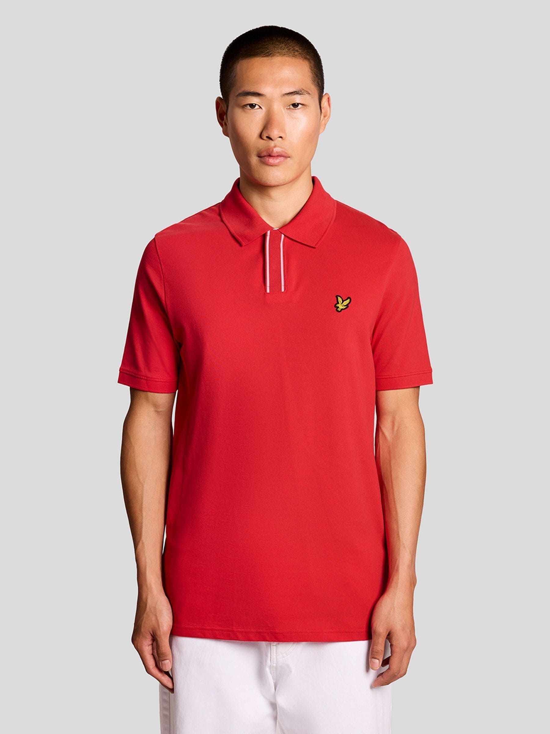 Next：日本 Lyle & Scott プラケット ティッピング ポロシャツ from