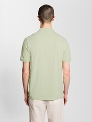 Lyle & Scott Green Superfine Polo Shirt - Image 4 of 6
