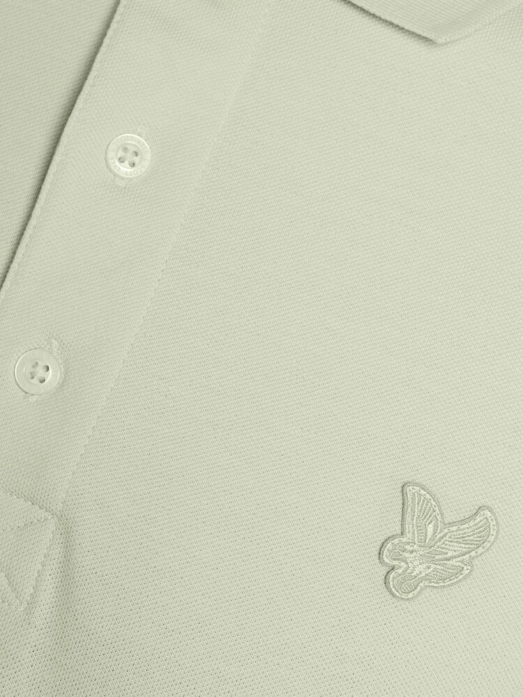 Lyle & Scott Green Superfine Polo Shirt - Image 6 of 6