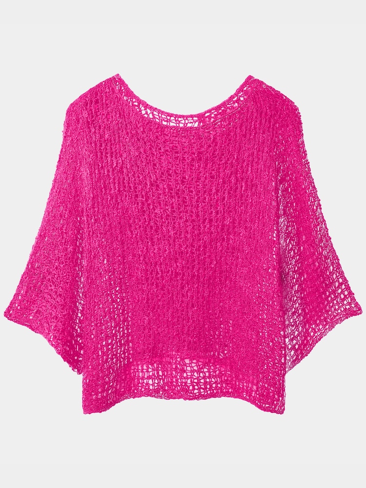 Joe Browns Pink Breezy Popcorn Cover Up - Image 2 of 3 Joe Browns Pink Breezy Popcorn Cover Up - Image 2 of 3