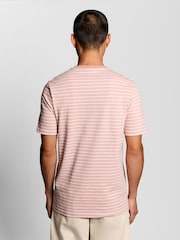 Lyle & Scott Pink Breton T-Shirt - Image 4 of 6