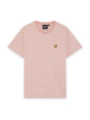 Lyle & Scott Pink Breton T-Shirt - Image 5 of 6