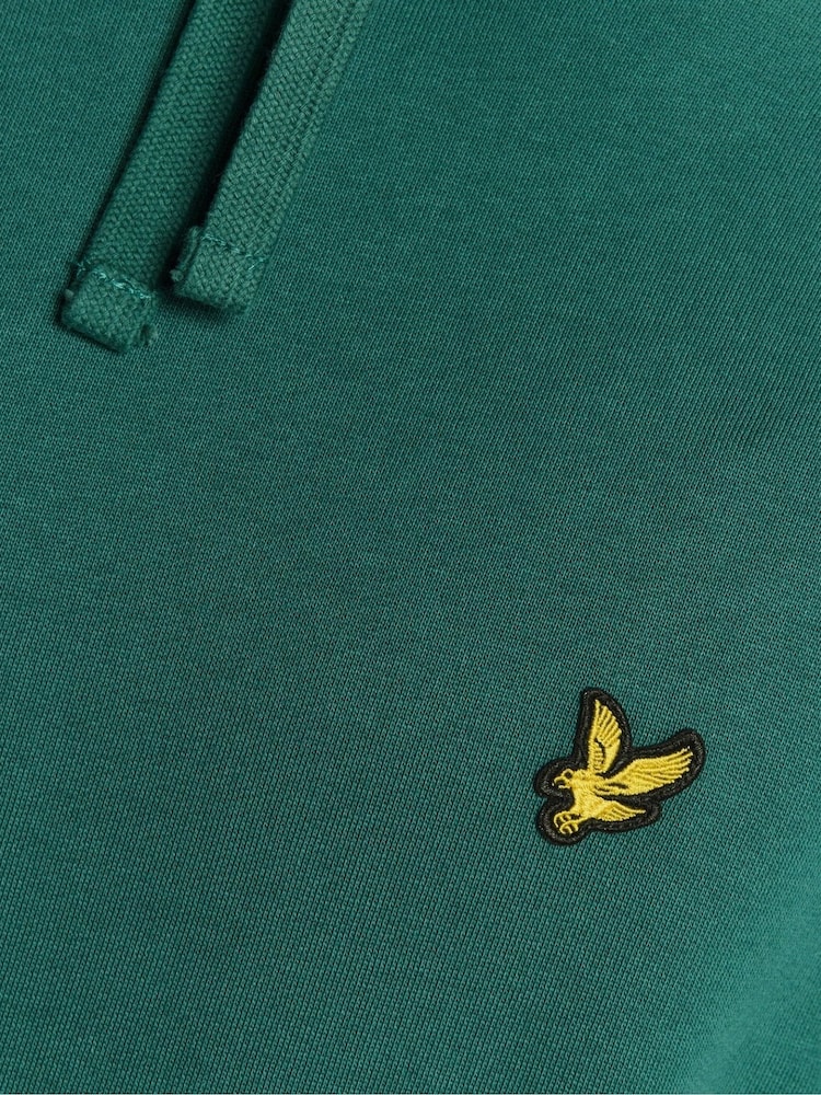 Vert - Sweat à capuche Lyle & Scott à enfiler - Image 2 de 2