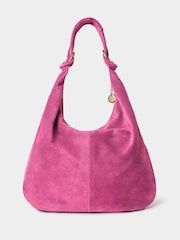 Joe Browns Pink Hobo Suede Bag - Image 1 of 3