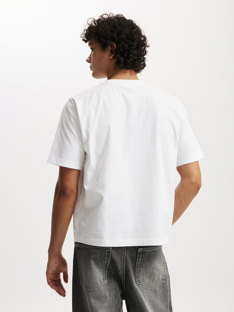 Cotton On White Cropped Fit T-Shirt - Image 2 of 6