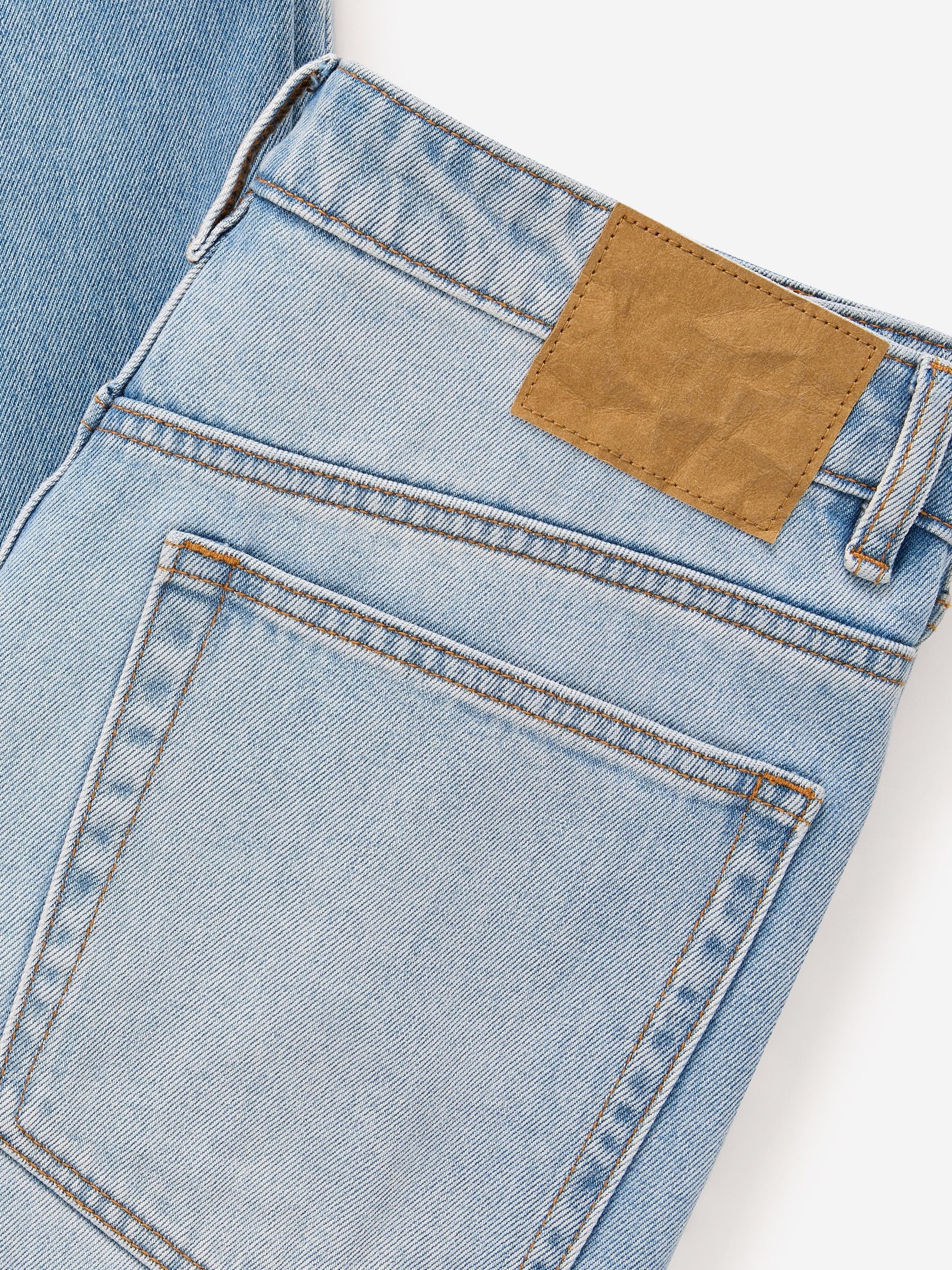 Buy Cotton On Cassette Blue Baggy Bootcut Jeans from Next Singapore