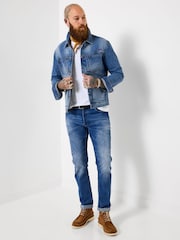 Joe Browns Blue Distinguished Denim Jacket - Image 3 of 7