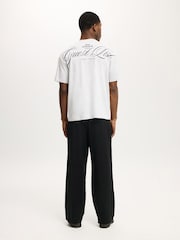 Cotton On Black Super Baggy Pleated Trousers - Image 4 of 4