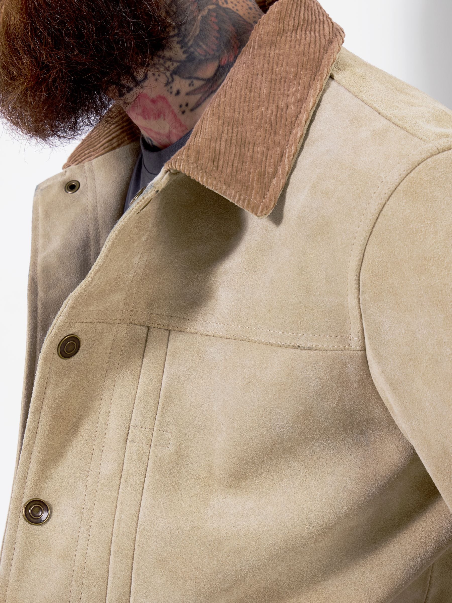 Buy Joe Browns Cream Sensational Suede Western Jacket from the
