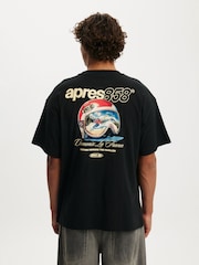 Cotton On Black Box Fit Graphic T-Shirt - Image 2 of 4