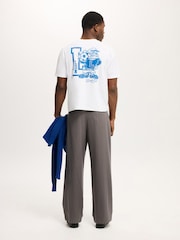 Cotton On Grey Super Baggy Pleated Trousers - Image 5 of 5