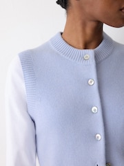 صدرية من مزيج الكشمير والصوف من Jigsaw - صورة 3 من 6