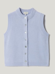 صدرية من مزيج الكشمير والصوف من Jigsaw - صورة 6 من 6