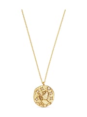 Orelia London Gold Leo Zodiac Necklace - Image 2 of 3