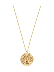 Orelia London Gold Virgo Zodiac Necklace - Image 2 of 3