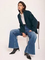 Mint Velvet Green Hand Finished Blazer - Image 1 of 1