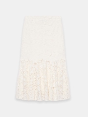 Mint Velvet Lace Midi Skirt - Image 6 de 7