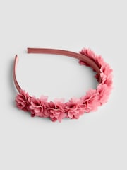 JoJo Maman Bébé Light Pink Flower Girl Hair Accessories Set - Image 3 of 5