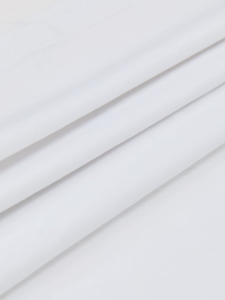 Reiss White Dayton Cotton V-neck Tailored-Fit T-Shirt - Image 6 of 6