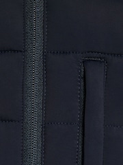 Lyle & Scott Blue Stretch Lightweight Quilted Jacket - Image 5 of 5