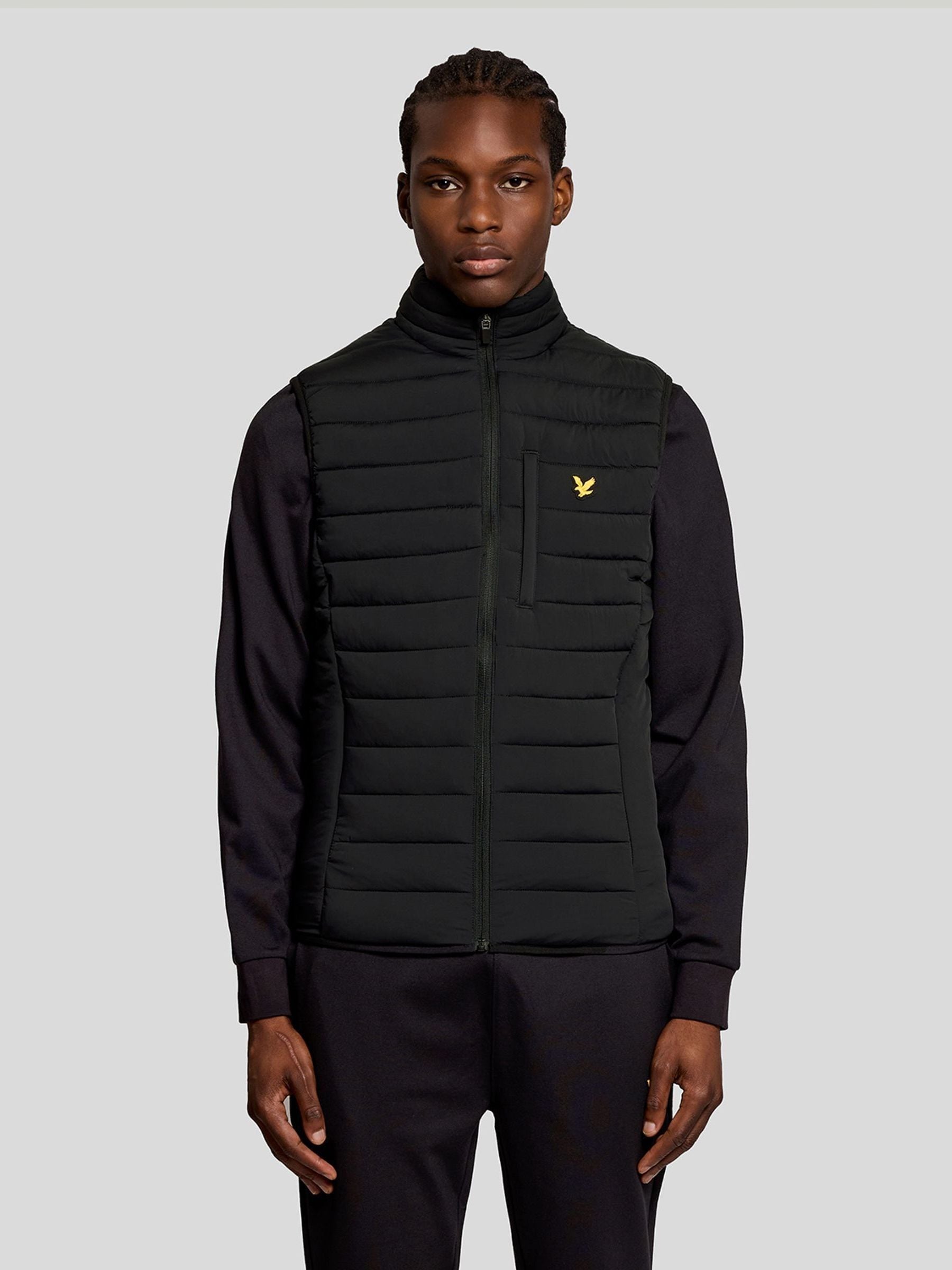 Lyle and Scott   Sports Lightweight Puffer Jacket In Black, Men's Size XXL - Image 5