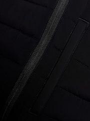 Lyle & Scott Black Stretch Lightweight Quilted Gilet - Image 4 of 5