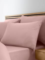 Catherine Lansfield Blush Pink So Soft Non-Iron Duvet Cover Set - Image 2 of 3