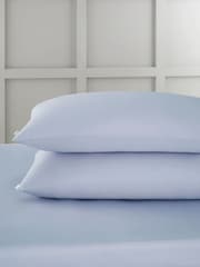 Bianca Set of 2 400 Thread Count Cotton Sateen Pillowcases - صورة 1 من 3