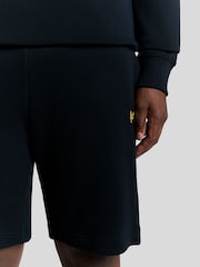 Lyle & Scott Blue Sweat Shorts - Image 4 of 5