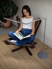 Daylight Company Ice Grey Slimline 4 Floor Lamp - Image 1 of 5