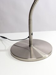 Daylight Company Brushed Steel Slimline Table Base - Image 1 of 4