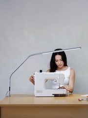 Daylight Company Ice Grey Slimline 4 Table Lamp - Image 1 of 6