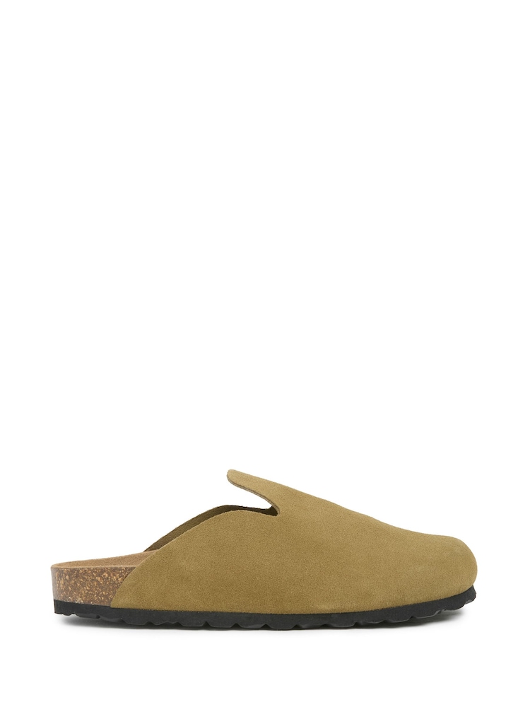 Celtic & Co. Green Minimal Clog Sandals - Image 1 of 7