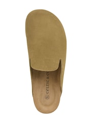 Celtic & Co. Green Minimal Clog Sandals - Image 5 of 7