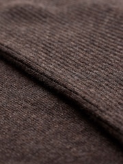 Celtic & Co. Brown Geelong Slouch Roll Neck Jumper - Image 7 of 7