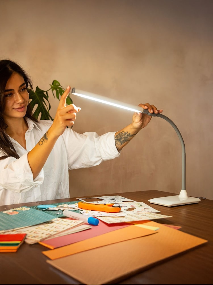 Daylight Company White UnoPro Table Lamp - Image 2 of 6