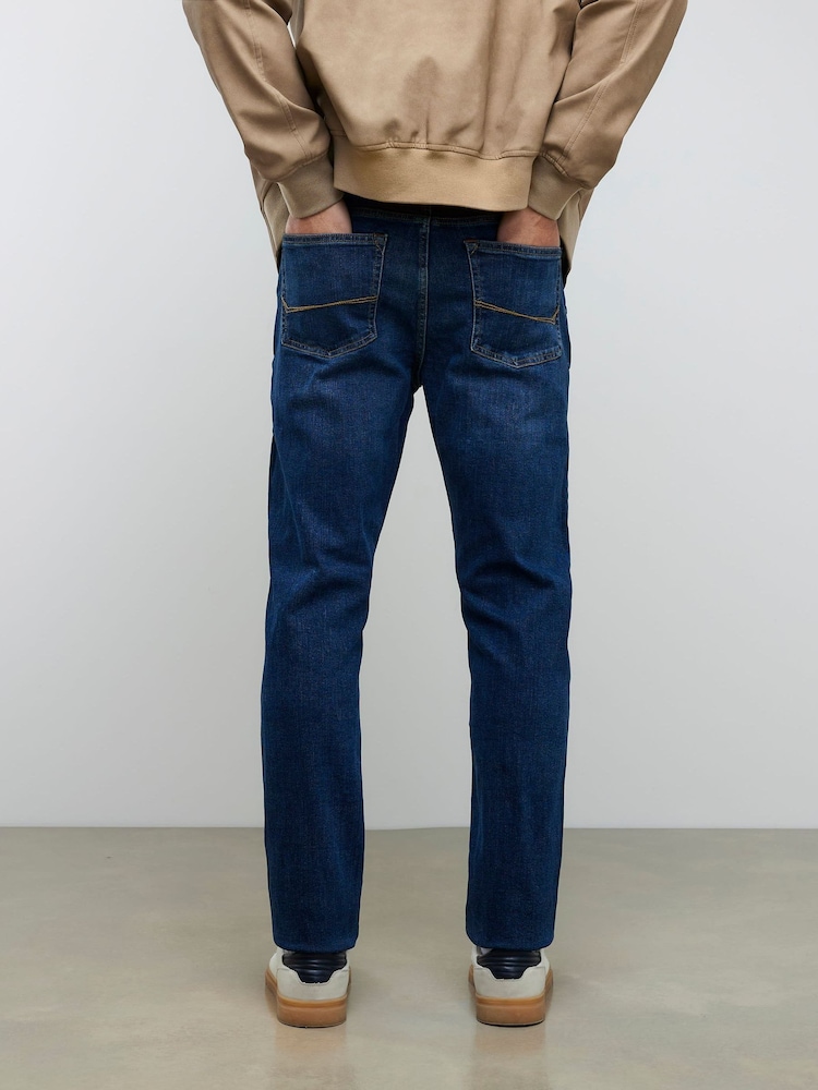 темно-выбеленные джинсы зауженного кроя River Island - Изображение 4 4 темно-выбеленные джинсы зауженного кроя River Island - Изображение 4 4