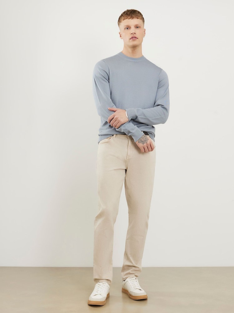 River Island Slim Fit Essential Sweatshirt - תמונה 2 מתוך 4