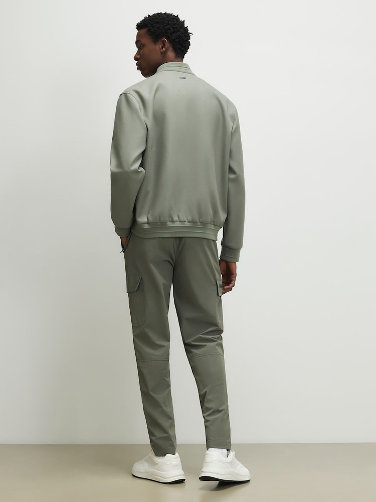 River Island Green Skinny Fit Cargo Trousers - Image 4 of 4