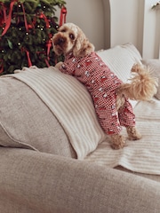 Red Snoopy Matching Family Christmas Pet Pyjamas - Image 3 of 8