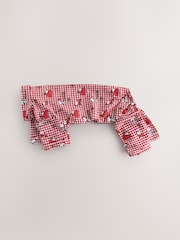 Red Snoopy Matching Family Christmas Pet Pyjamas - Image 5 of 8